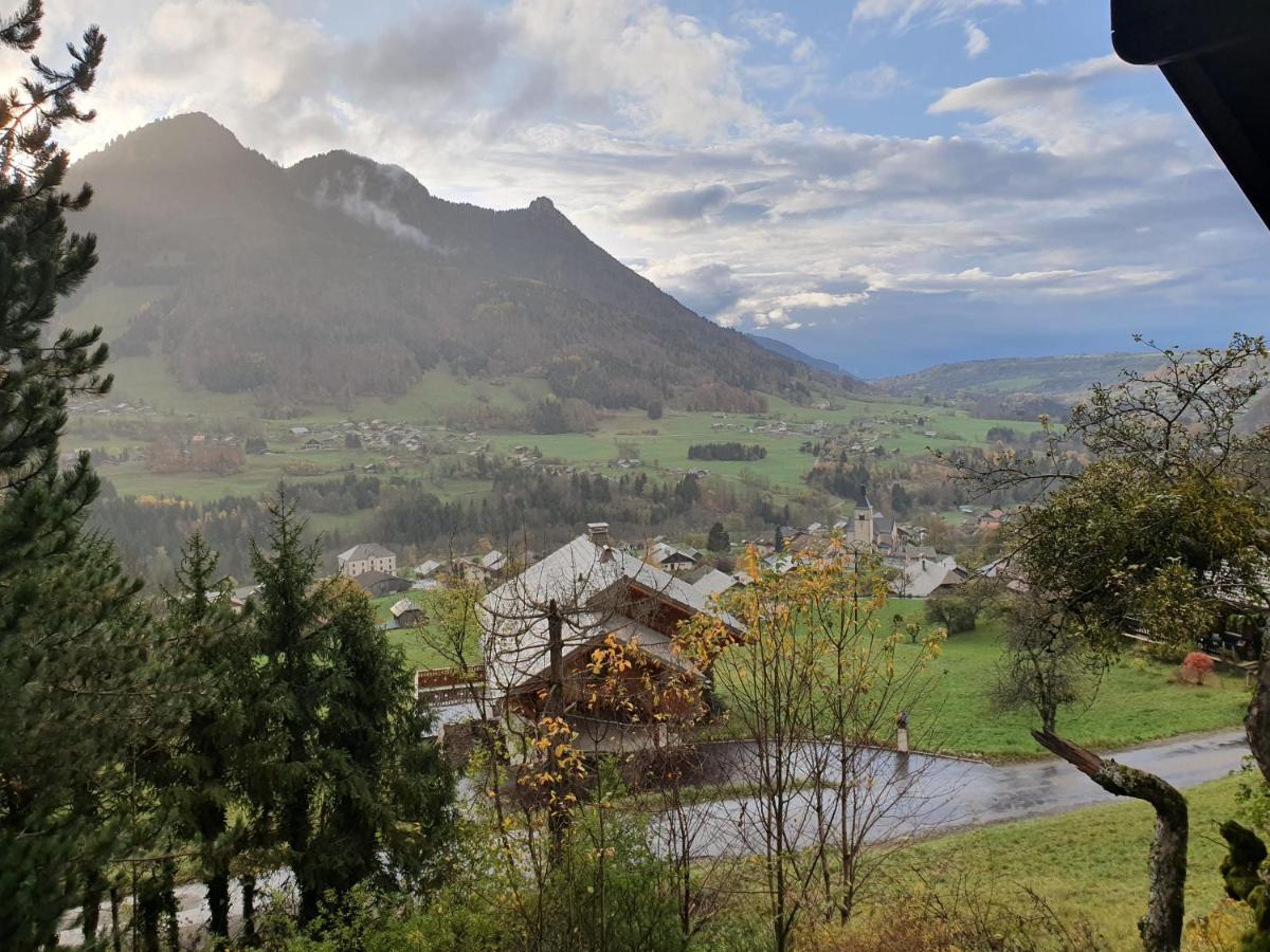 Chalet Tante Emma Vacheresse Eksteriør bilde