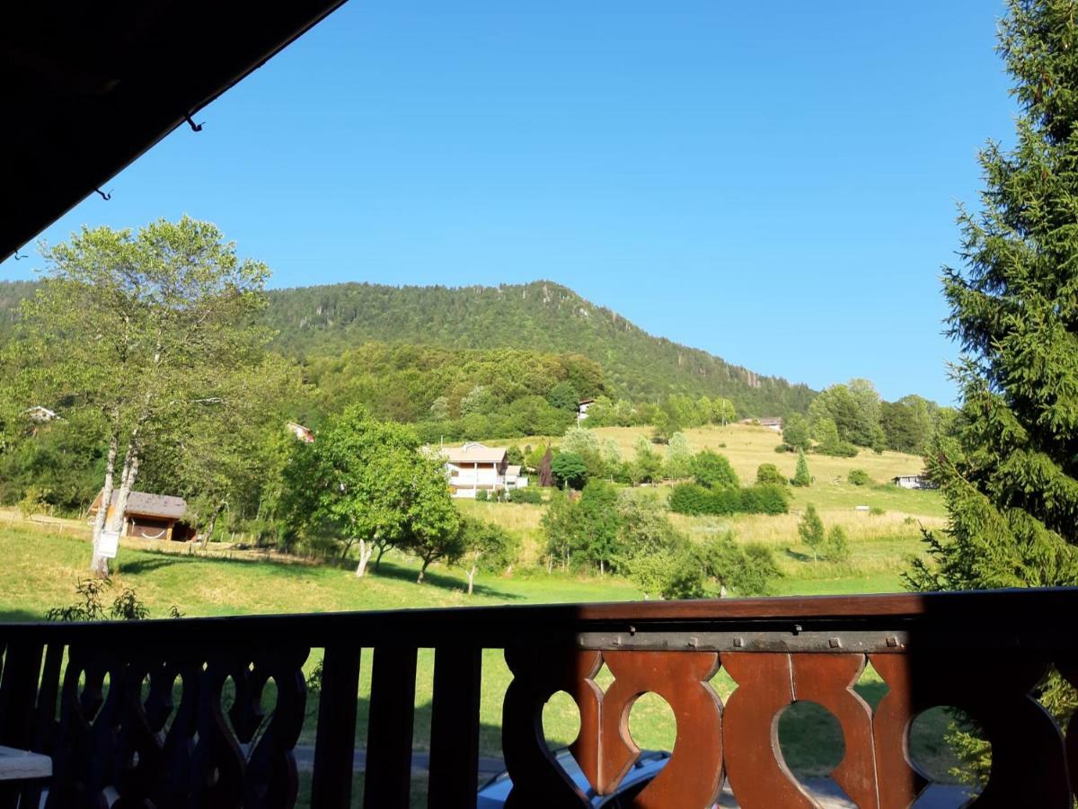Chalet Tante Emma Vacheresse Eksteriør bilde